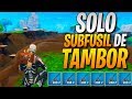 GANANDO SÓLO Con SUBFUSIL DE TAMBOR! FORTNITE: Battle Royale Challenge