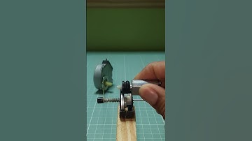 Mini caixa de redução X Motor CA microondas #shorts #diy #dcmotor #roboticaeducacional #maker #tips