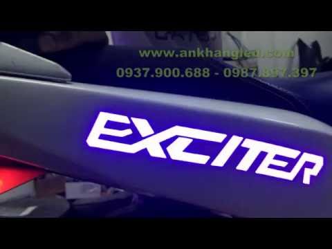 Exciter150 độ Tem Đèn Led+ Tem Led chạy hiệu ứng+ Led Gù Tay Lái+ Xinhan sau Motogadget_ AK Shop