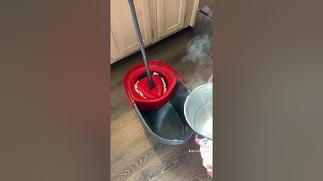 Tried out the Fabuloso Method with the spin mop. I give it a 6/10. #clean #cleaning #cleanwithme