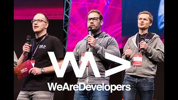 WeAreDevelopers Founders Opening the WeAreDevelopers Conference 2017