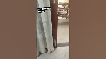 Day 1 of making ugly transition