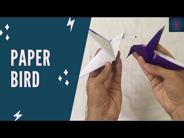 How to make a paper bird easy step by step class=