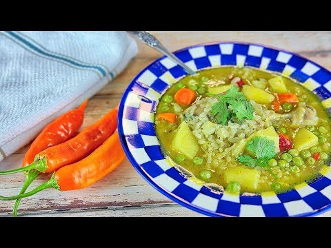 Aguadito de Pollo al Estilo Peruano