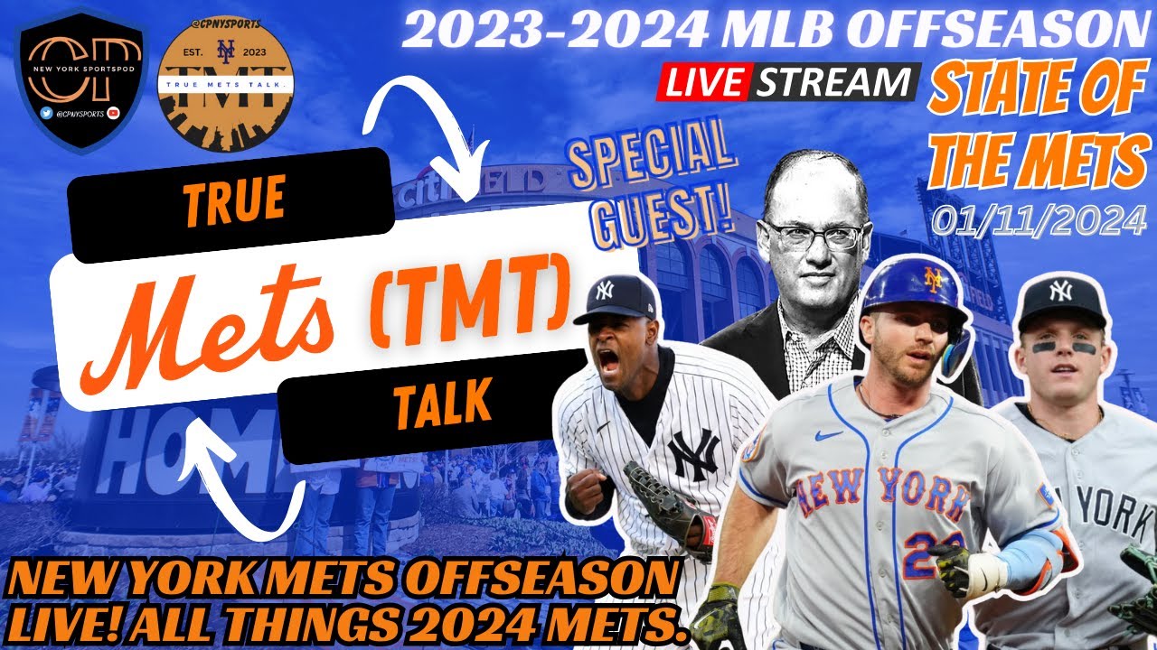 State of the 2024 New York Mets True Mets Talk LIVE! With Guest, Dan