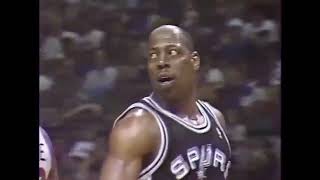 Vinnie Johnson (Spurs) - 17 Points vs. Pistons (First Return to the Palace)