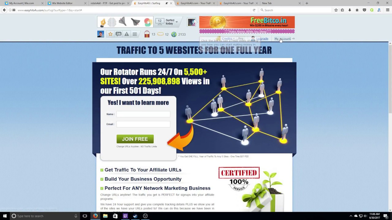 Get Paid to Promote at Traffic Exchanges Guide (Part 1 of 3) YouTube