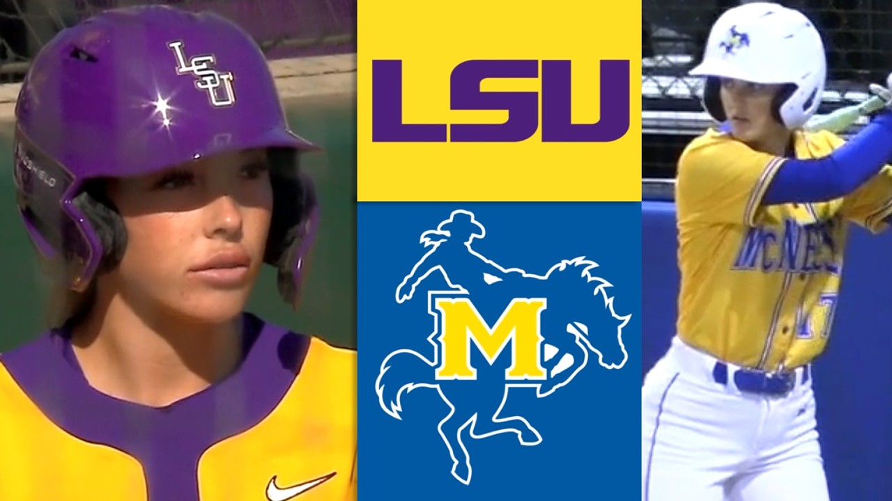 #17 LSU vs McNeese Women's College Softball Highlights Full Game 2026