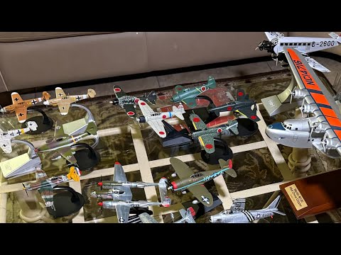 my 1/72 scale airplane collection (as of February 3, 2026) - YouTube