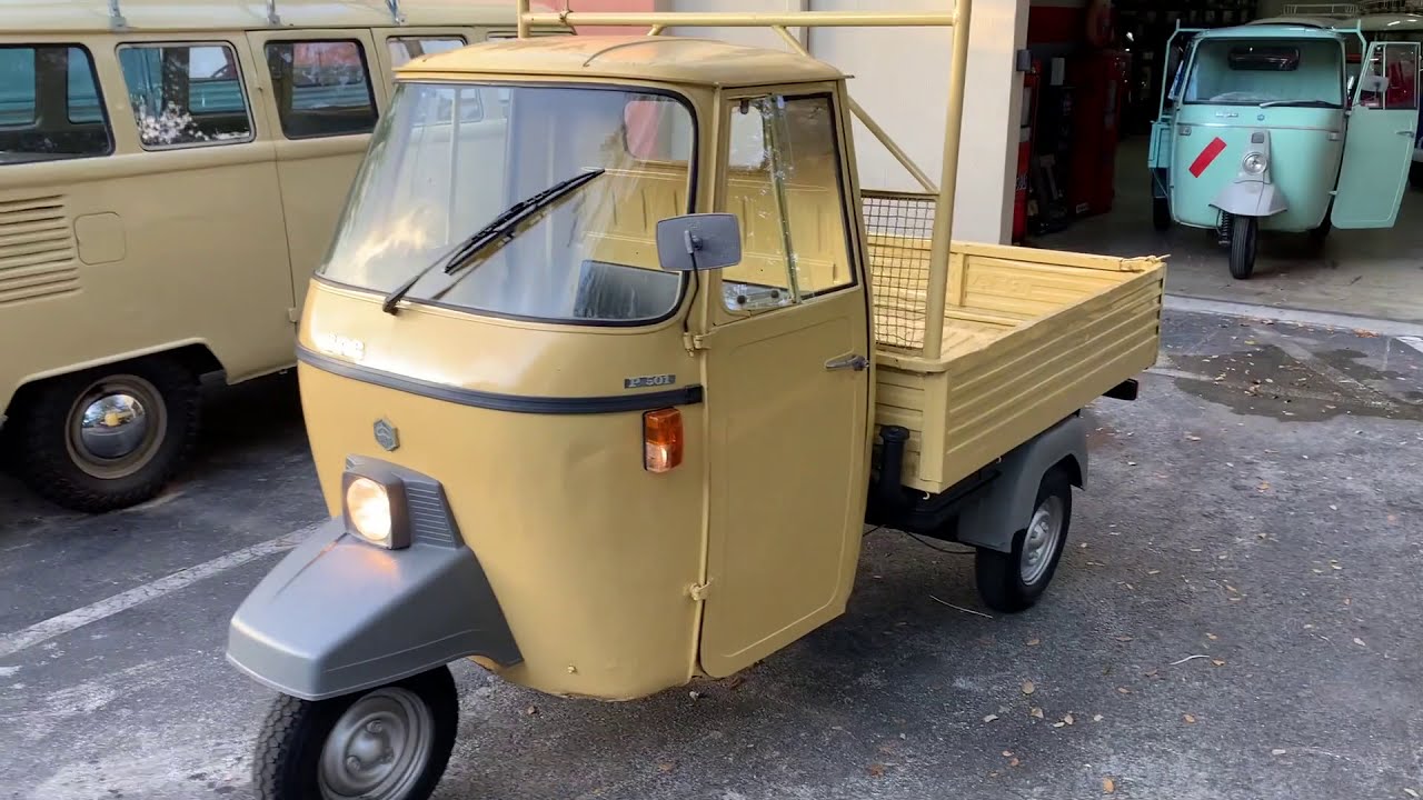 Yellow Piaggio Ape FOR SALE YouTube Yellow Piaggio Ape FOR SALE YouTube