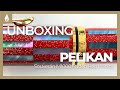 Unboxing  pelikan souvern m1000 raden red infinity