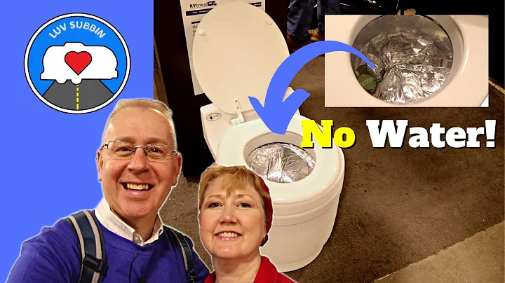 Waterless Dry Flush Toilet Demo! For Boondocking Or Winter Camping With A Airstream RV Or Boat