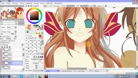 [Paint Tool Sai] Cel shading tutorial