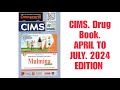 Cims April July 2024 Drug Information Hand book, new edition 2024 Cims Book #drug #bookstore