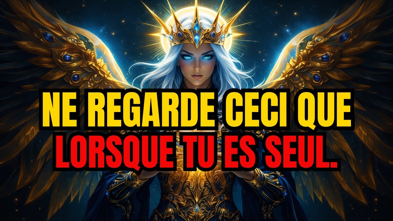 L’ÉLU : Dieu a dit : « Regarde ceci seul, maintenant. » 😨💥