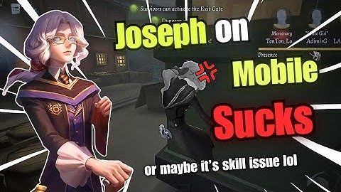 How TF Was I a B-badge Joseph With These Skills? Relearning Photographer | Identity V