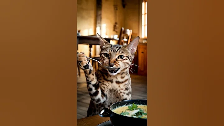 Video 7197991: funnycats pets catlover cats, cats pets catlover funny, pets love catlover funny, cat pet eating