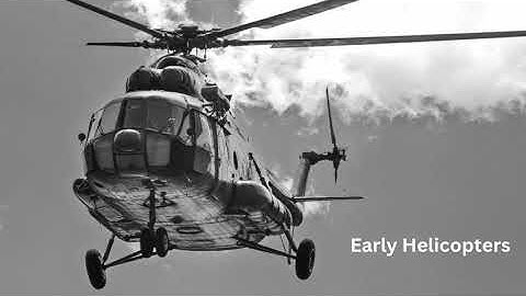 Look how crazy early helicopters were! 🙀