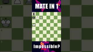 IMPOSSIBLE mate in 1? screenshot 1