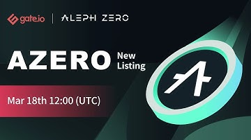AZERO Technical Analysis || Aleph Zero || Gate IO || Gate.io || Layer 1 || #gateio