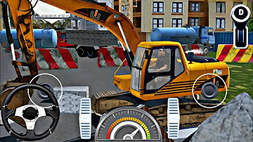 Excavator Simulator Remake - Building Demolition - Android GamePlay
