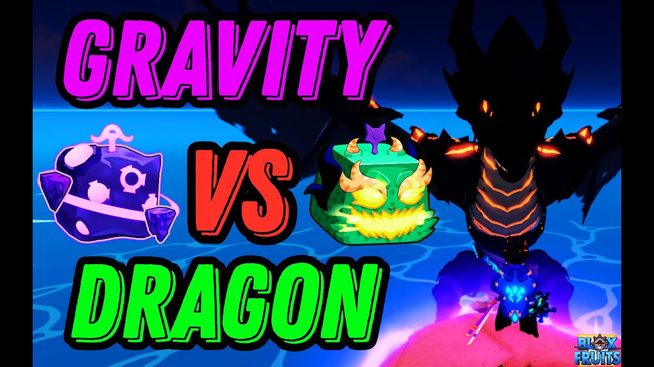 GRAVITY REWORK VS DRAGON WEST NO BLOX FRUITS!!! - YouTube