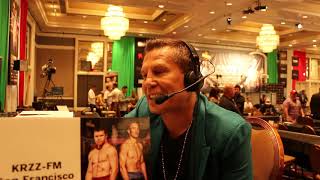 Julio Cesar Chavez comenta antes de la pelea de Chavea Jr