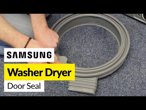 How to Fix a Washer Dryer Door Seal (Samsung)