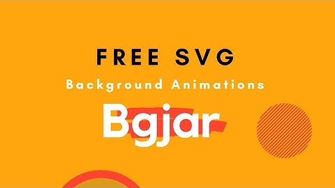 BGjar Free SVG Background Animations and Blog image Creators