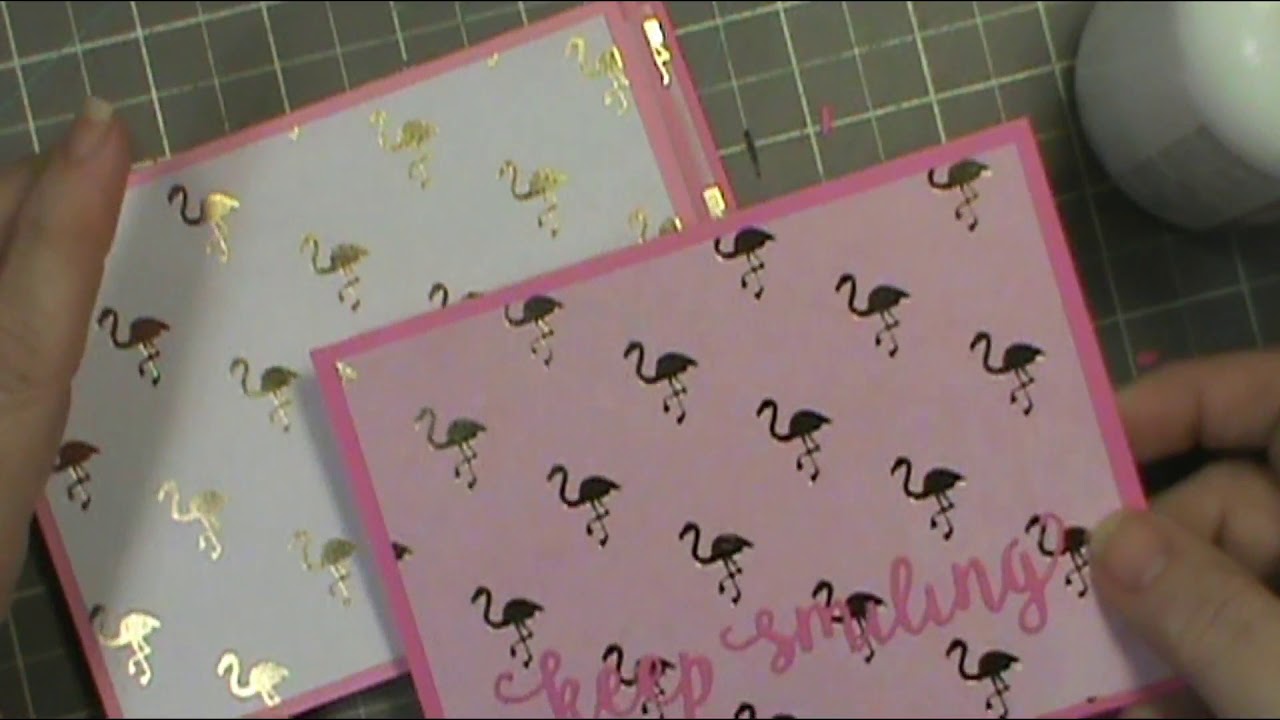 Clean and Simple Thinking of You Cards - YouTube