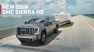 new 2024 gmc sierra hd | “max towing” | gmc