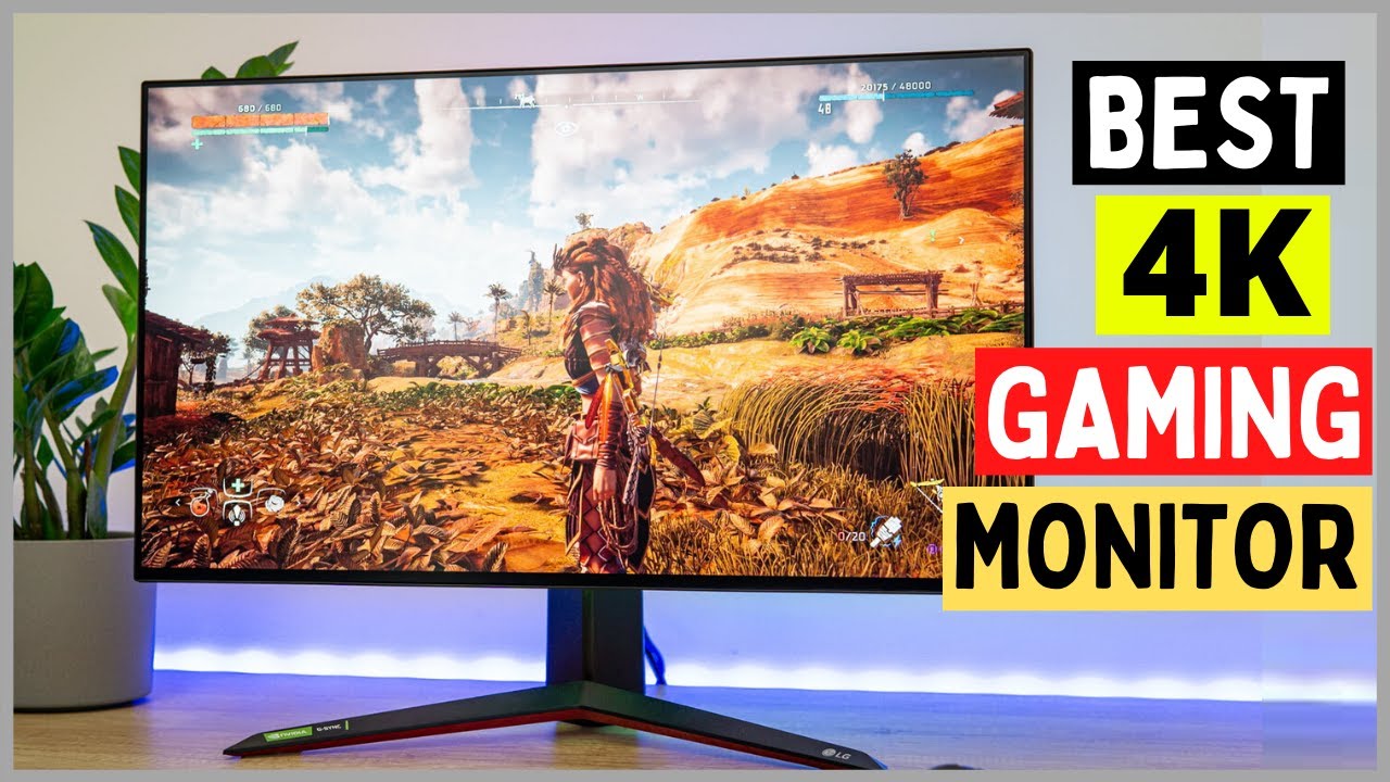 Best 4K Gaming Monitor in 2024 Budget 120Hz, 1080p, 1440p Best for