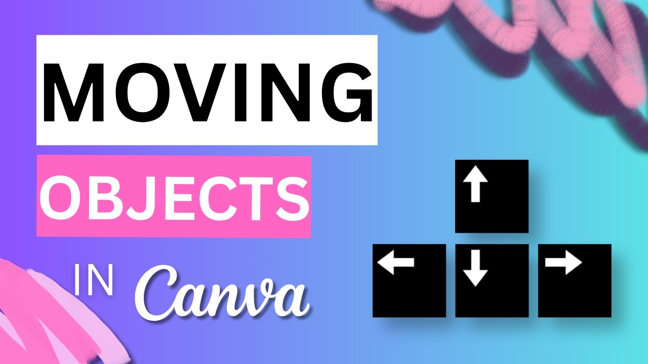 How to Move Elements with Arrow Keys in Canva - YouTube