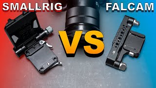 Small Rig V-Mount Plate vs Falcam Foldable Cage