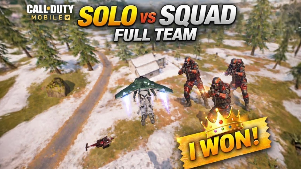 They Rushed Me… BIG MISTAKE 😈 | Solo vs Squad CODM BR 
