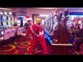 Incredible Dancing Santa At The MGM Grand Casino In ...