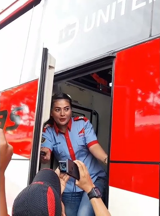 DRIVER CANTIK AGRA MAS ☺️ MBA LINA OZORA