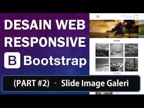  Membuat  Desain  Web Responsive dengan  Bootstrap Part 2 8 