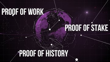 Proof of Stake Vs. Proof of Work Vs. Proof of History (Blockchain Consensus Mechanism Explained)