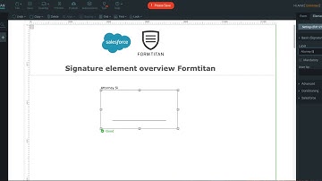 Signature Element Overview Formtitan