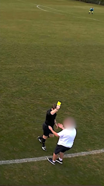 “Can’t get a ref this weekend”… I wonder why.
