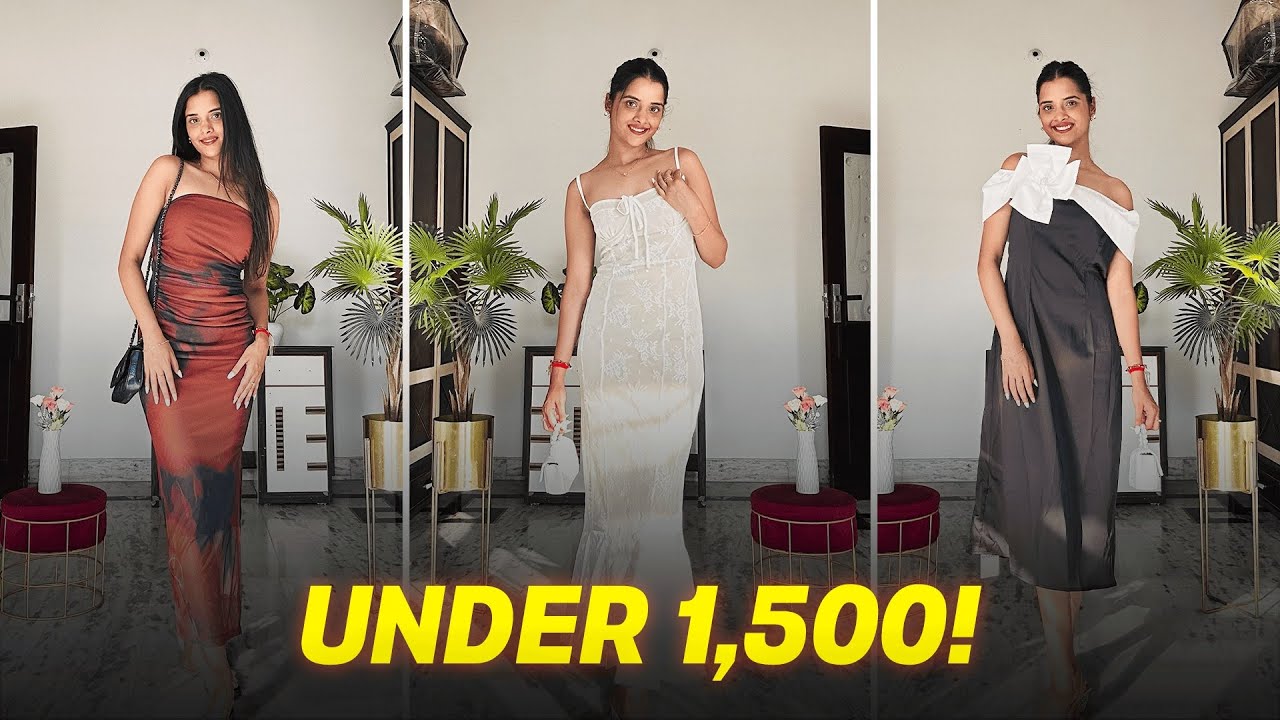 Top 5 Birthday Dresses From Savana🌻 | Best Picks under Rs 1500/- | Modest and Comfortable