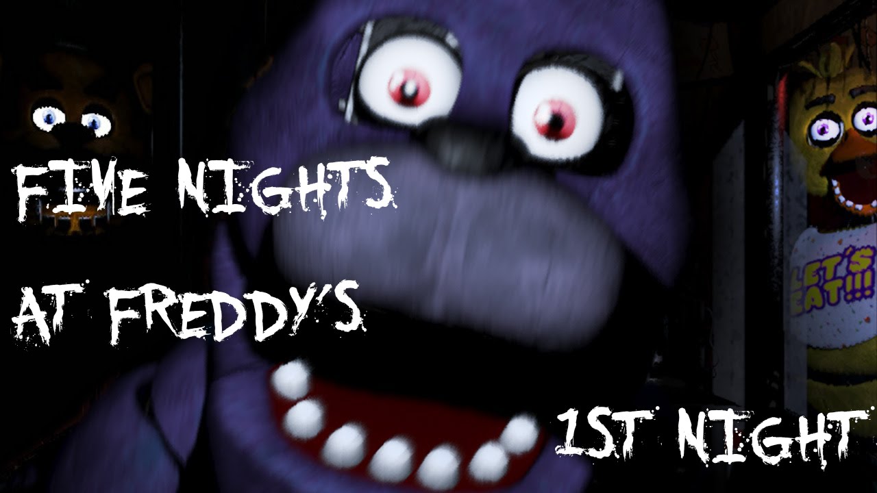 Five Nights at Freddy's Gameplay Walkthrough Part 1 - Screw this