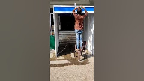 Sanitisation , disinfection tunnel, Hospital sanitisation