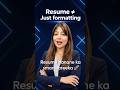 Build a Professional Resume in 10 Minutes Using AI