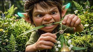Tiny Gnomes Light Mayflower Lanterns in the Moss Village 🌼 Relaxing Celtic Music