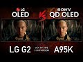 LG G2 OLED vs Sony A95K QD-OLED | Premium 4K TV Comparison