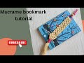 Macrame book mark lhow to make bookmark#macrame#bookmark#tutorial #diy#smallbusiness#handmade