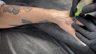 REAL TIME TATTOOING Small Tattoo