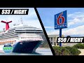 How are cruise ships cheaper than hotels